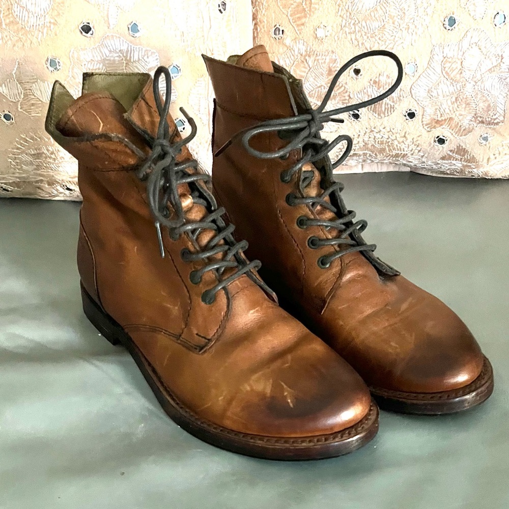 Sutro Footwear All Leather Lace Up Boot - 7.5